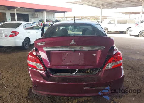 2020 Mitsubishi Mirage G4 Es из США, поврежденный, VIN ML32F3FJ3LHF03316